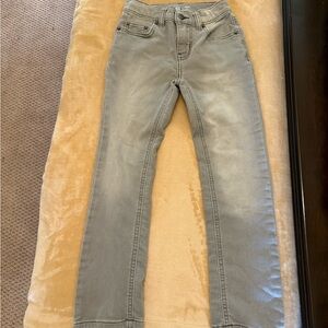 Wonder Nation Kids Light Gray Straight Leg Jeans